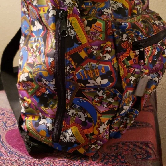 Disney Backpack Travelbag Mickey Mouse - Picture 5 of 9